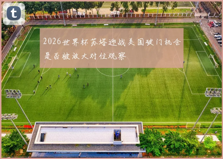 2026世界杯苏塔迎战美国破门机会是否被放大对位观察